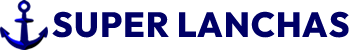 logo super lanchas azul